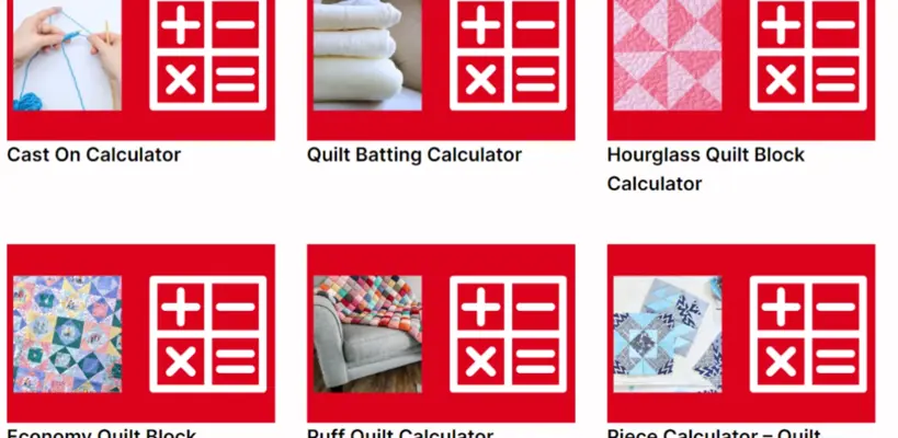 Quilt Calculators android App screenshot 0